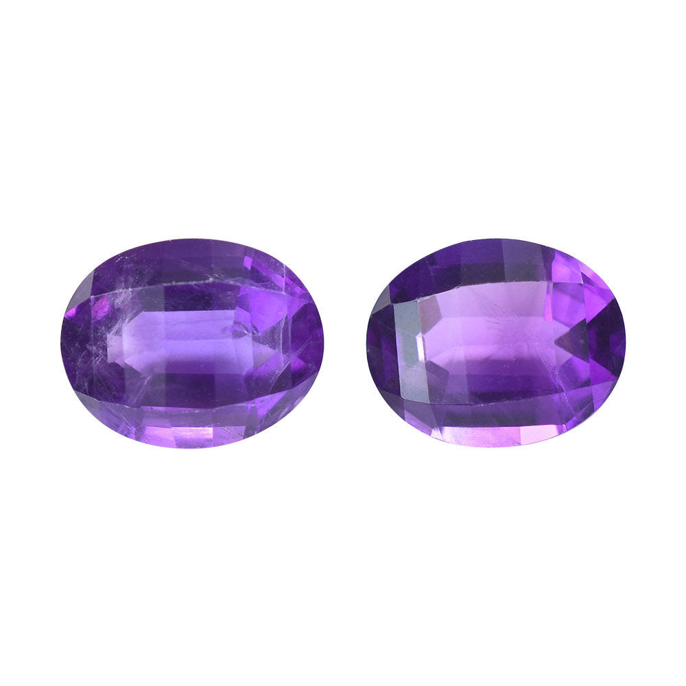 AMETHYST AFRICAN BARREL STEP CUT (AAA/HI) 10.00X8.00 MM 2.45 Cts