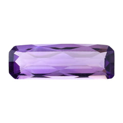 AMETHYST AFRICAN OCTAGON CHECKER CUT (AA/CLEAN) 12.00X4.00 MM 1.07 Cts