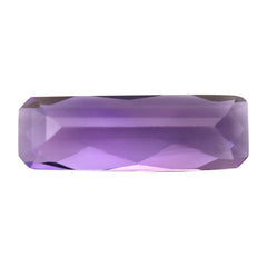AMETHYST AFRICAN OCTAGON CHECKER CUT (AA/CLEAN) 12.00X4.00 MM 1.07 Cts