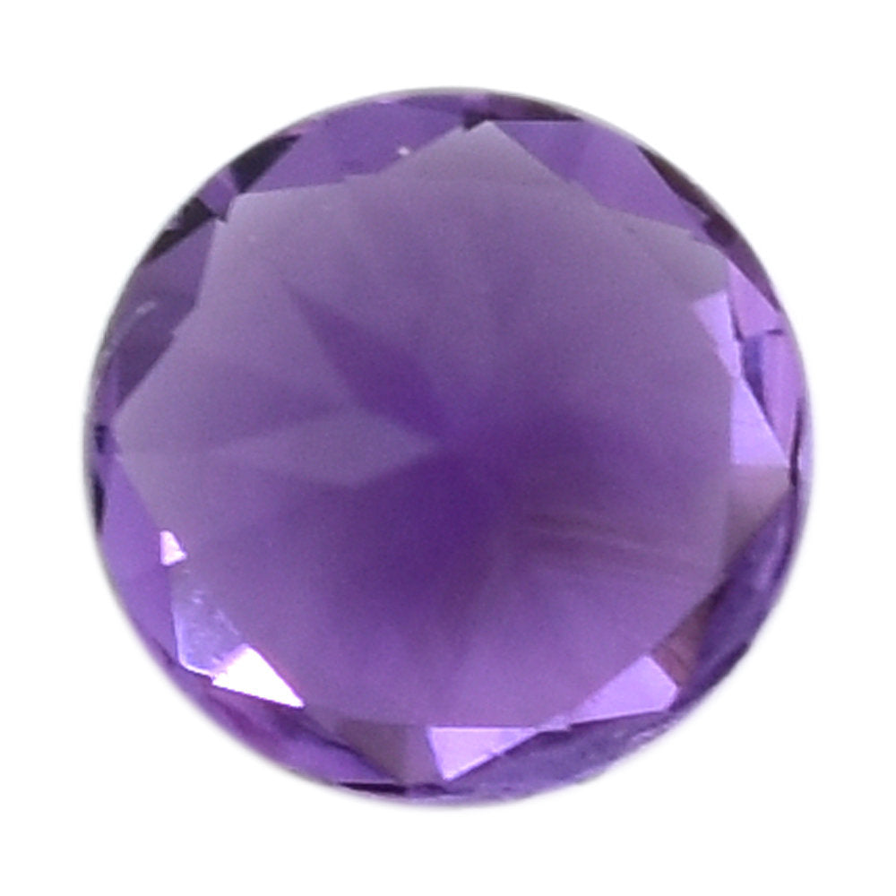 AMETHYST AFRICAN ROUND DIAMOND CUT (AAA/CLEAN) 3.00X3.00 MM 0.09 Cts