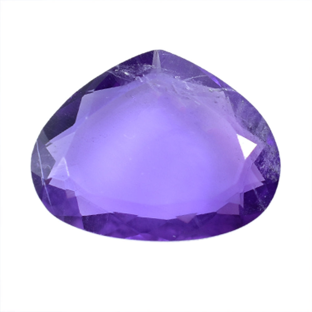 AMETHYST AFRICAN PEAR BOTH SIDE TABLE CUT (AA/HI) 13.00X10.00 MM 2.99 Cts