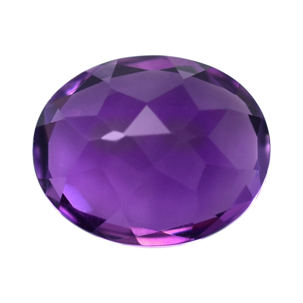 AMETHYST AFRICAN OVAL CUT (AAA/CLEAN) 11.00X9.00 MM 3.4 Cts