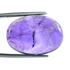AMETHYST AFRICAN OVAL CAB (AAA/HI) 28.00X20.00 MM 19.45 Cts