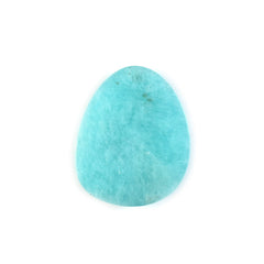 AMAZONITE PERUVIAN PLAIN CAB PEARISH CAB (AA\OPAQUE) 15.50X12.50 MM 5.08 Cts.