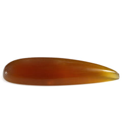 BROWN AMBER PEAR CAB 36X12MM 7.55 Cts.