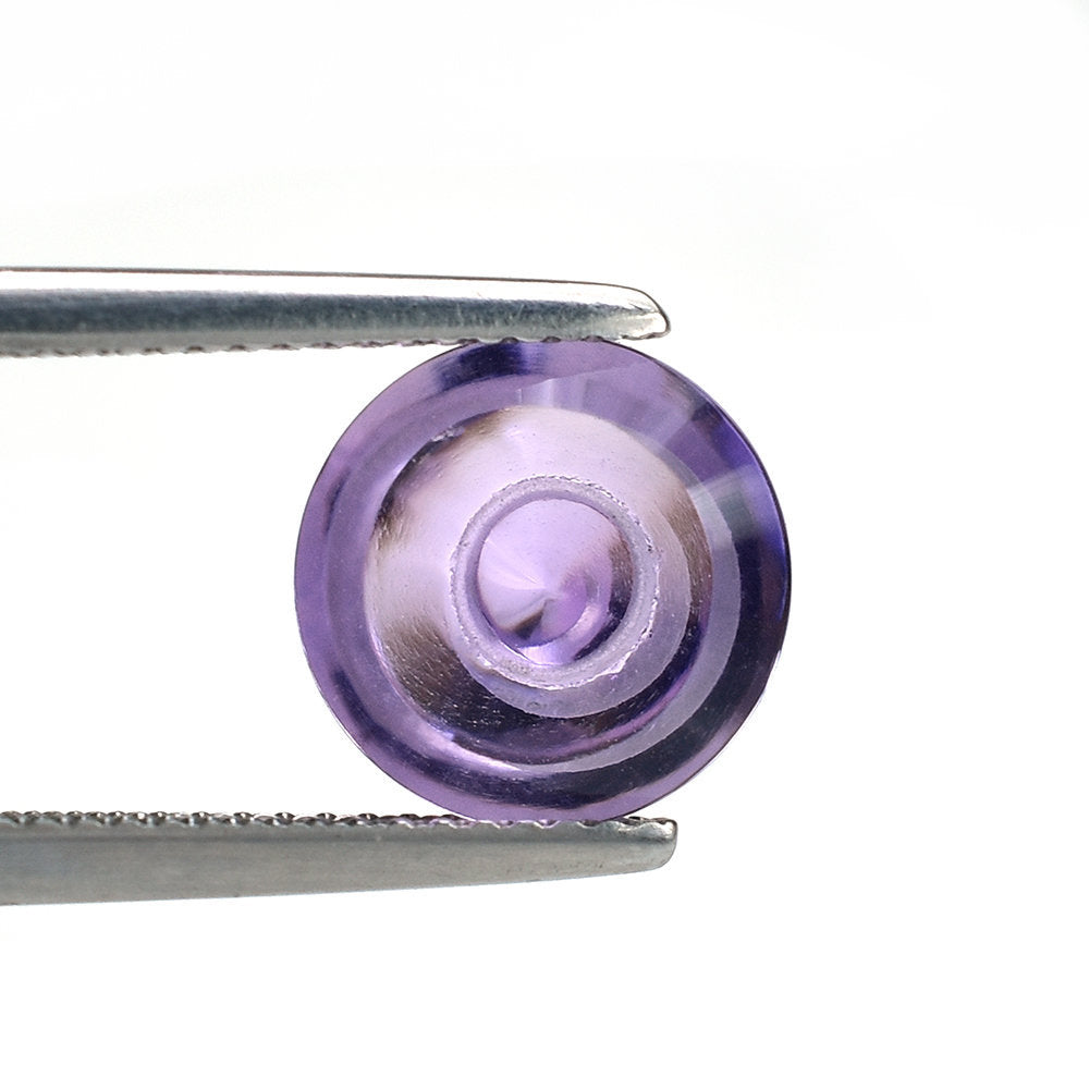 BRAZIL AMETHYST CHACKRA CUT ROUND (MEDIUM\CLEAN) 10.00X10.00 MM 2.96 Cts.