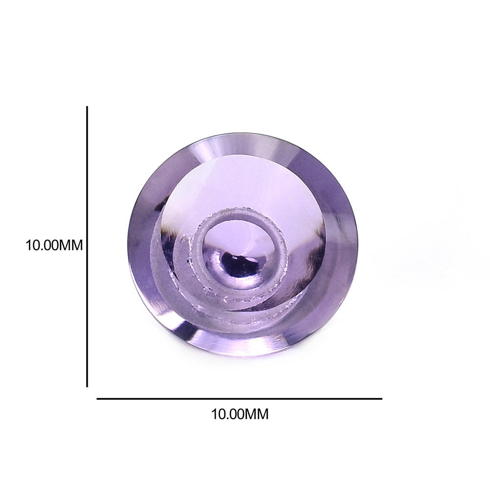 BRAZIL AMETHYST CHACKRA CUT ROUND (MEDIUM\CLEAN) 10.00X10.00 MM 2.96 Cts.