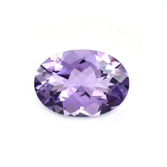 BRAZIL AMETHYST CHECKER OVAL (MEDIUM +\SI) 14.00X10.00 MM 4.80 Cts.