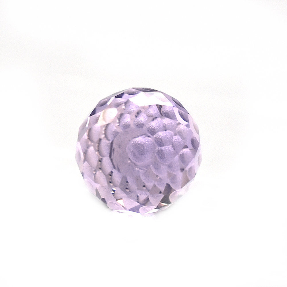 BRAZIL AMETHYST FACETD DROP (LIGHT\CLEAN) 10.00X7.00 MM (H/D_0.75_*_RD) 3.30 Cts.