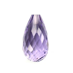 BRAZIL AMETHYST FACETD DROP (MEDIUM\CLEAN) 15.00X8.00 MM 6.85 Cts.