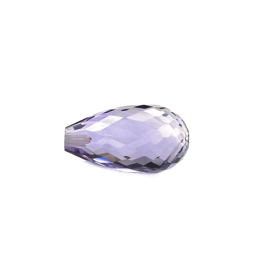 BRAZIL AMETHYST FACETD DROP (MEDIUM\CLEAN) 15.00X8.00 MM 6.85 Cts.