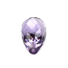 BRAZIL AMETHYST FACETD DROP (MEDIUM\CLEAN) 15.00X8.00 MM 6.85 Cts.