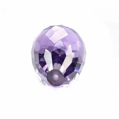 BRAZIL AMETHYST FACETD DROP (MEDIUM\CLEAN) 18.00X10.00 MM 12.36 Cts.