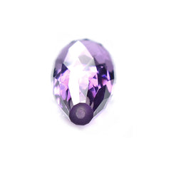 BRAZIL AMETHYST FACETD DROP (MEDIUM\CLEAN) 20.00X7.00 MM 7.00 Cts.
