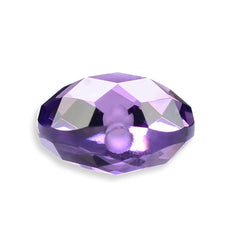 BRAZIL AMETHYST CHECKER BRIOLETTE ROUND (DARK\SI) 8.00X8.00 MM (H/D_0.50MM_*_RD) 2.01 Cts.