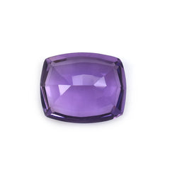 BRAZIL AMETHYST STEP CUT CUSHION (DARK\CLEAN) 10.00X8.00 MM 2.42 Cts.