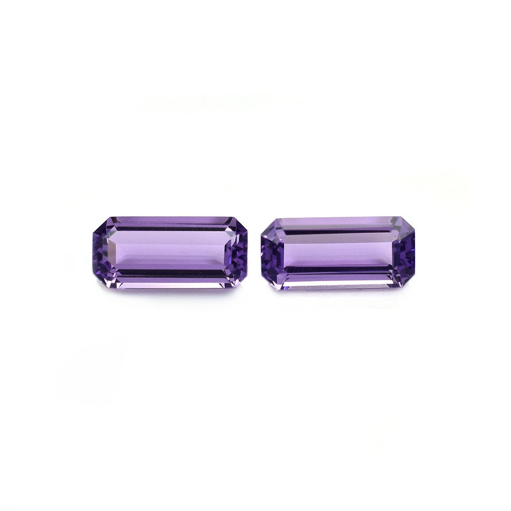 BRAZIL AMETHYST STEP CUT OCTAGON (MEDIUM\CLEAN) 15.00X7.00 MM 3.98 Cts.