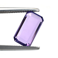 BRAZIL AMETHYST BOTH SIDE TABLE CUT OCTAGON (MEDIUM\CLEAN) 13.00X7.00 MM 2.83 Cts.