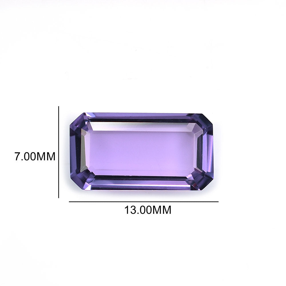 BRAZIL AMETHYST BOTH SIDE TABLE CUT OCTAGON (MEDIUM\CLEAN) 13.00X7.00 MM 2.83 Cts.
