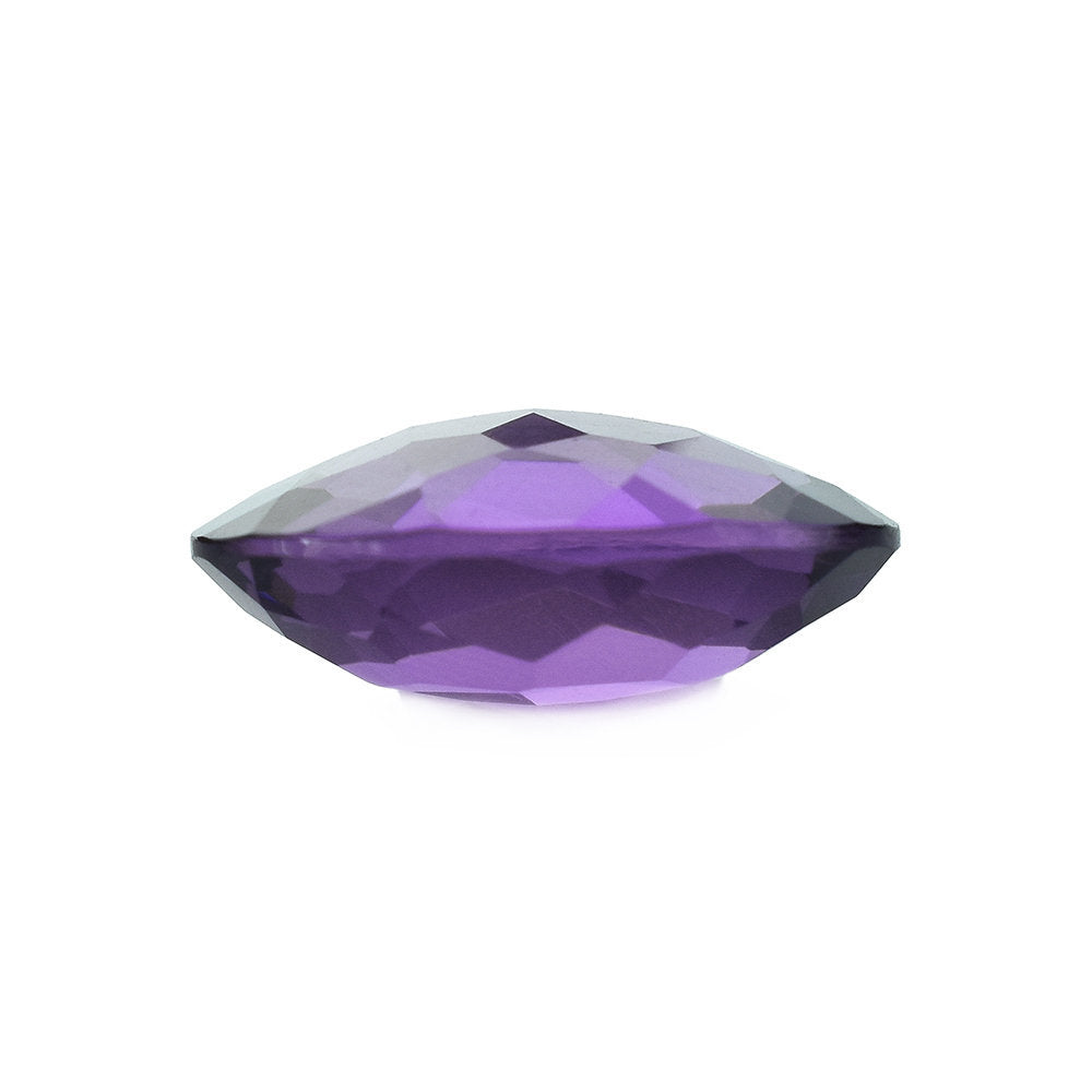 AMETHYST BRAZIL IRREGULAR BRIOLETTE (DARK/CLEAN) OVAL 16.00X13.00 MM 7.95 Cts.