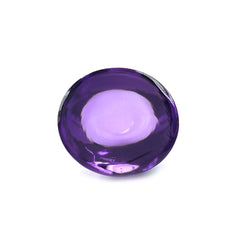 BRAZIL AMETHYST PLAIN CAB OVAL (DARK\CLEAN) 18.00X16.00 MM 18.89 Cts.
