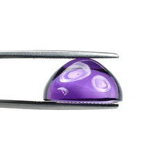BRAZIL AMETHYST PLAIN CAB OVAL (DARK\CLEAN) 18.00X16.00 MM 18.89 Cts.