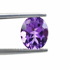 BRAZIL AMETHYST CUT OVAL (MEDIUM\EYE CLEAN) 11.00X9.00 MM 2.81 Cts.