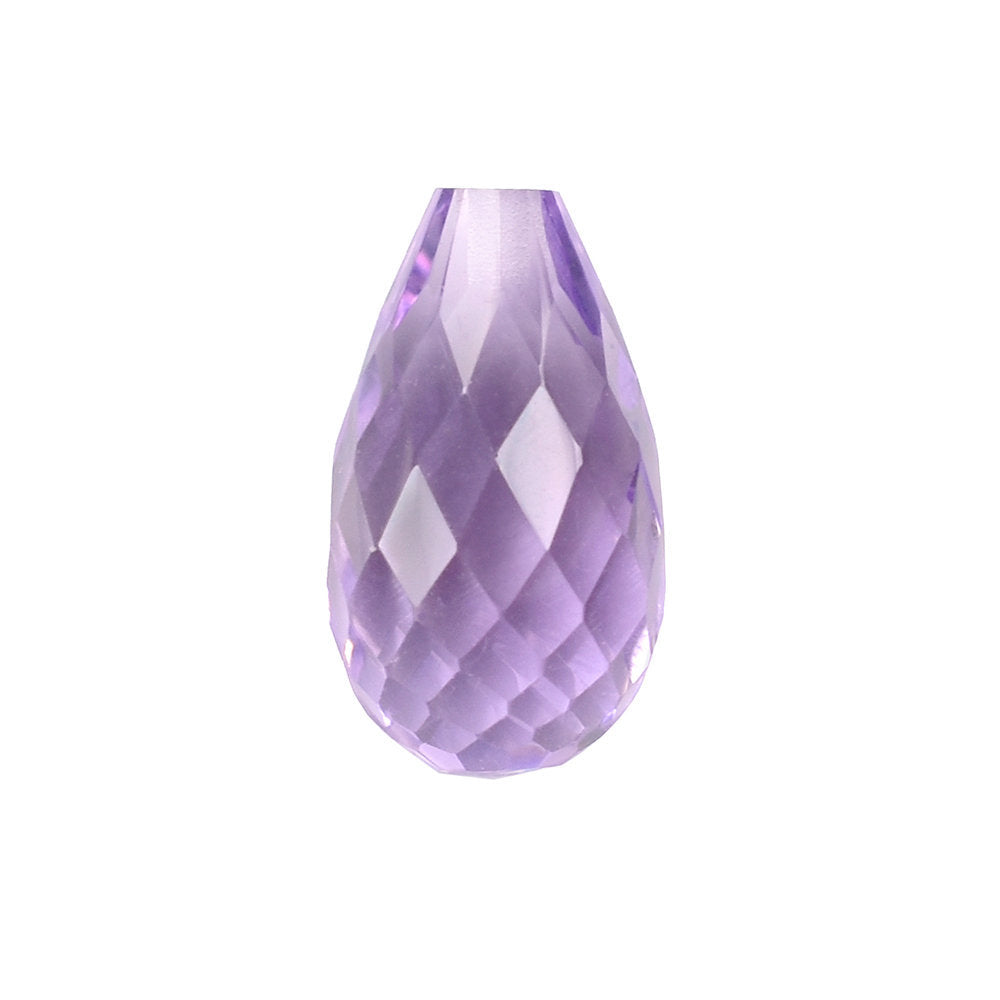 BRAZIL AMETHYST FACETD DROP (LIGHT\CLEAN) 12.00X7.00 MM (H/D_0.80_*_RD) 4.22 Cts.