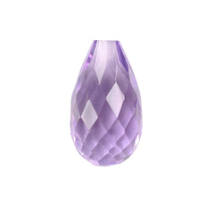 BRAZIL AMETHYST FACETD DROP (LIGHT\CLEAN) 12.00X7.00 MM (H/D_0.80_*_RD) 4.22 Cts.