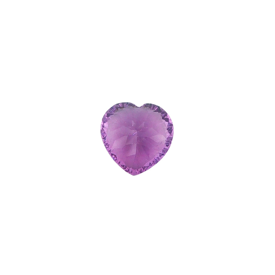 AMETHYST BRAZIL CONCAVE CUT EYECLEAN HEART (LIGHT/) 16.00X12.00 MM 13.04 Cts.