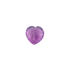 AMETHYST BRAZIL CONCAVE CUT EYECLEAN HEART (LIGHT/) 16.00X12.00 MM 13.04 Cts.