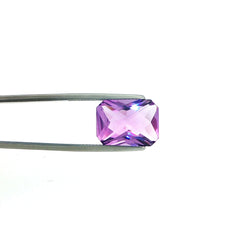 AMETHYST BRAZIL CHECKER CUT  EYECLEAN OCTAGON (N/A) 16.00X12.00 MM 10.21 Cts.