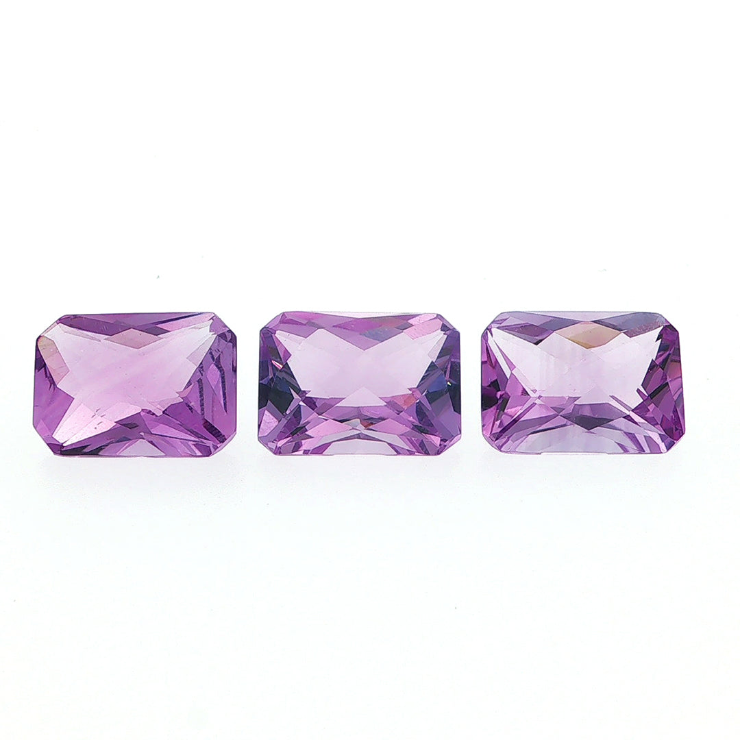 AMETHYST BRAZIL CHECKER CUT  EYECLEAN OCTAGON (N/A) 16.00X12.00 MM 10.21 Cts.