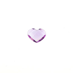 AMETHYST BRAZIL CHECKER CUT BRIOLETE EYECLEAN HEART (DARK/) 17.50X13.50 MM 07.99 Cts.