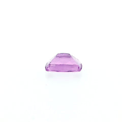 AMETHYST BRAZIL STEP CUT WITH CURVED SIDE EYECLEAN CUSHION (MEDIUM/) 16.00X12.00 MM 9.62 Cts