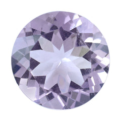 AMETHYST PINK ROUND CUT (AA/CLEAN) 10.00X10.00 MM 3.33 Cts
