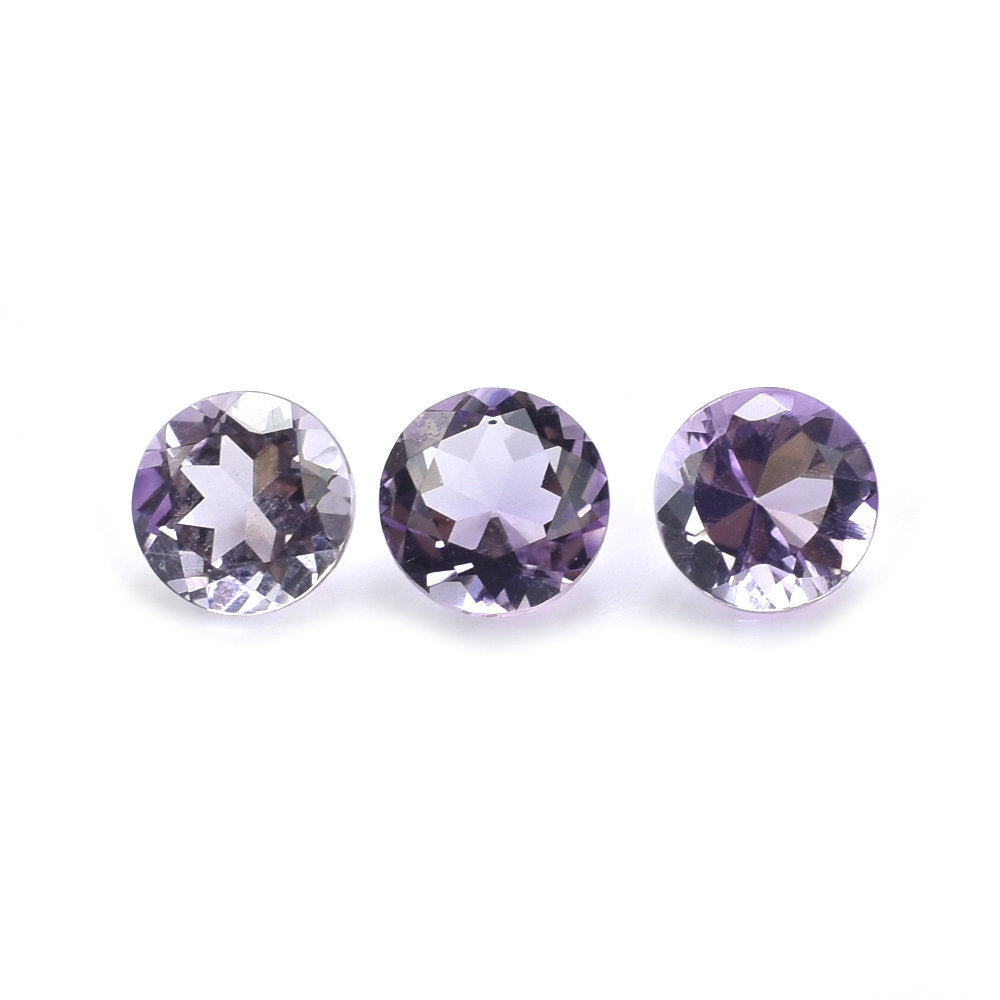 AMETHYST PINK CUT ROUND (A/) 4.00X4.00 MM 0.23 Cts.