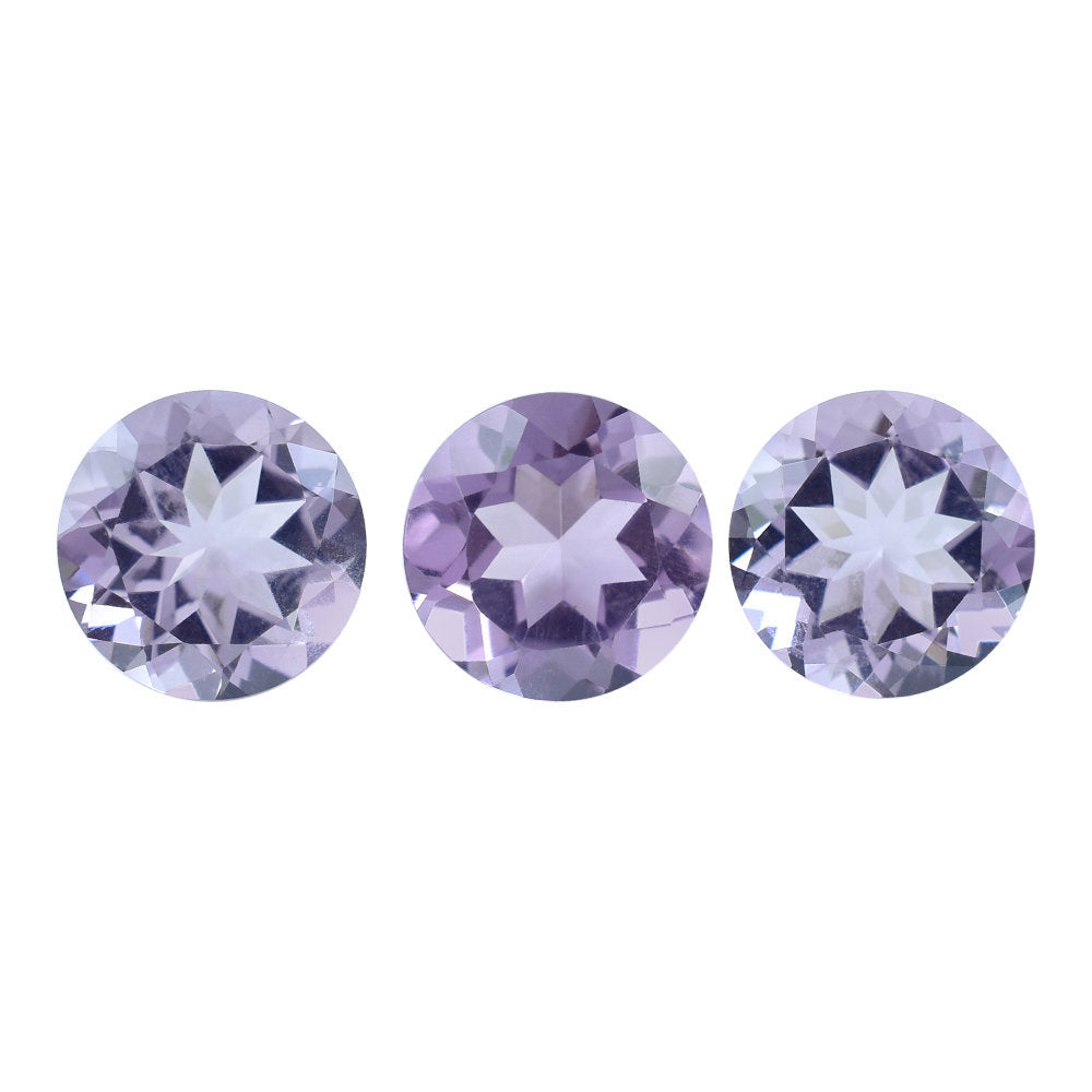 AMETHYST PINK ROUND CUT (A/CLEAN) 7.00X7.00 MM 1.18 Cts