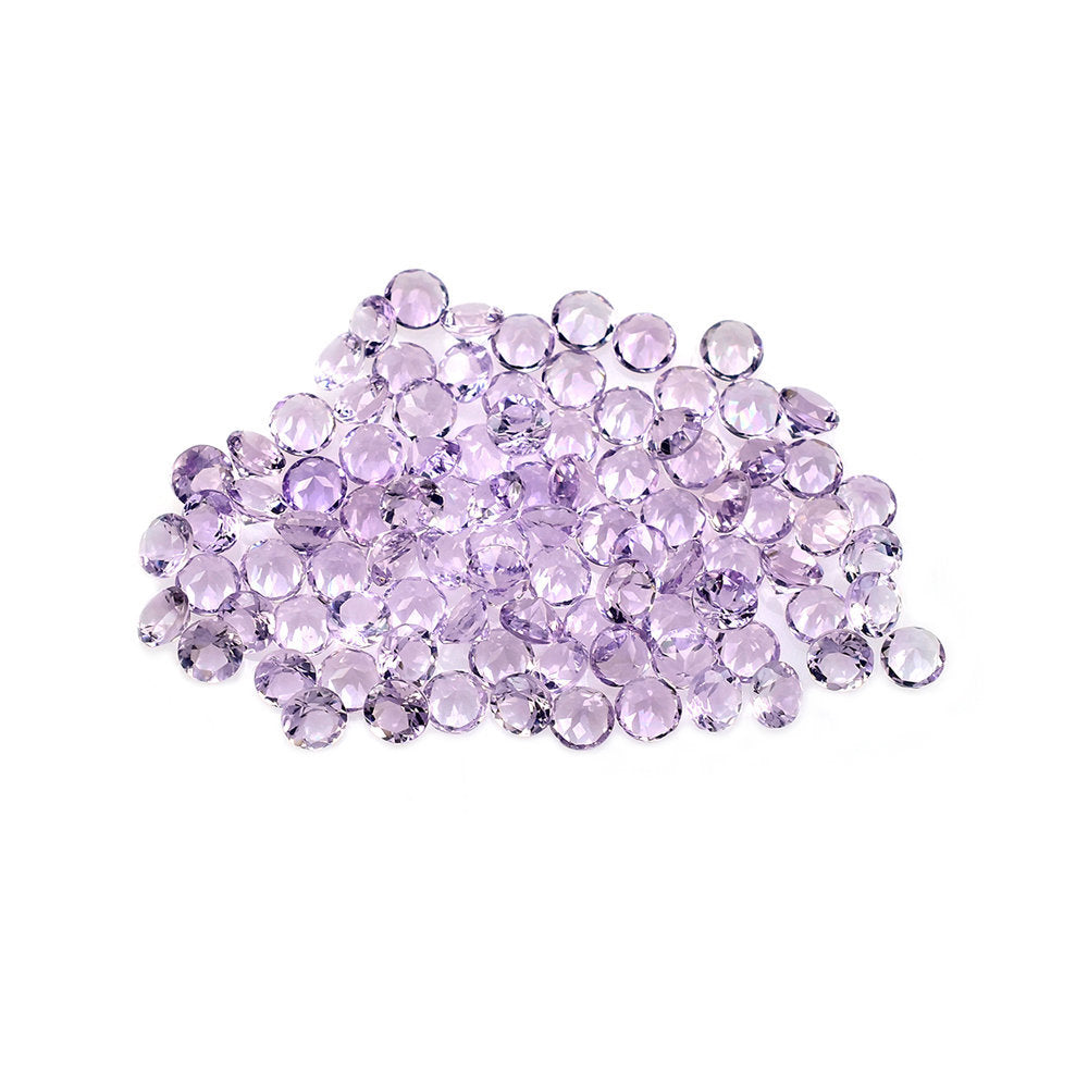 PINK AMETHYST CUT ROUND (A\CLEAN) 3.50X3.50 MM 0.17 Cts.
