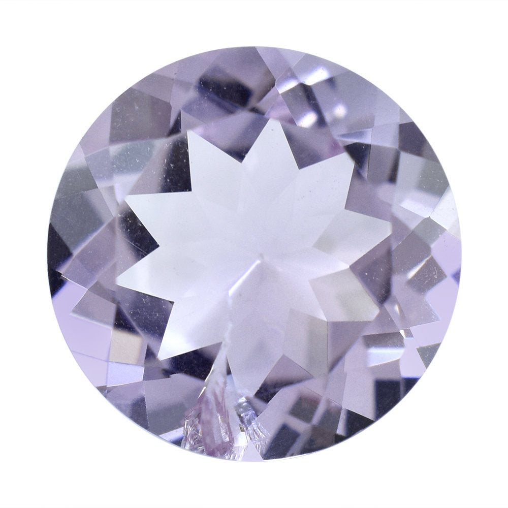 AMETHYST PINK ROUND CUT (A/CLEAN) 10.50X10.50 MM 3.27 Cts