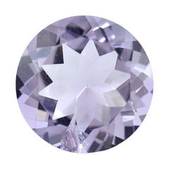 AMETHYST PINK ROUND CUT (A/CLEAN) 10.50X10.50 MM 3.27 Cts