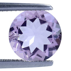 AMETHYST PINK ROUND CUT (A/CLEAN) 10.50X10.50 MM 3.27 Cts