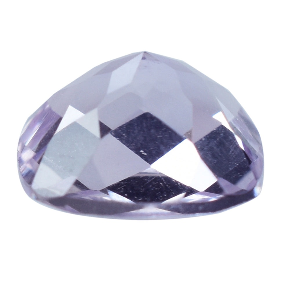 AMETHYST PINK CUSHION CHECKER CUT (AA/CLEAN) 10.00X10.00 MM 3.79 Cts