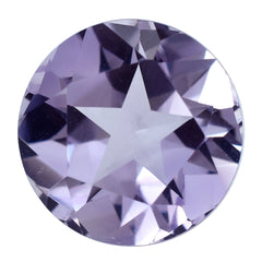 PINK AMETHYST PENTAGON CUT TABLE WITH STAR CUT BACK ROUND (AA\CLEAN) 12.00X12.00 MM 5.87 Cts.