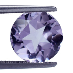 PINK AMETHYST PENTAGON CUT TABLE WITH STAR CUT BACK ROUND (AA\CLEAN) 12.00X12.00 MM 5.87 Cts.