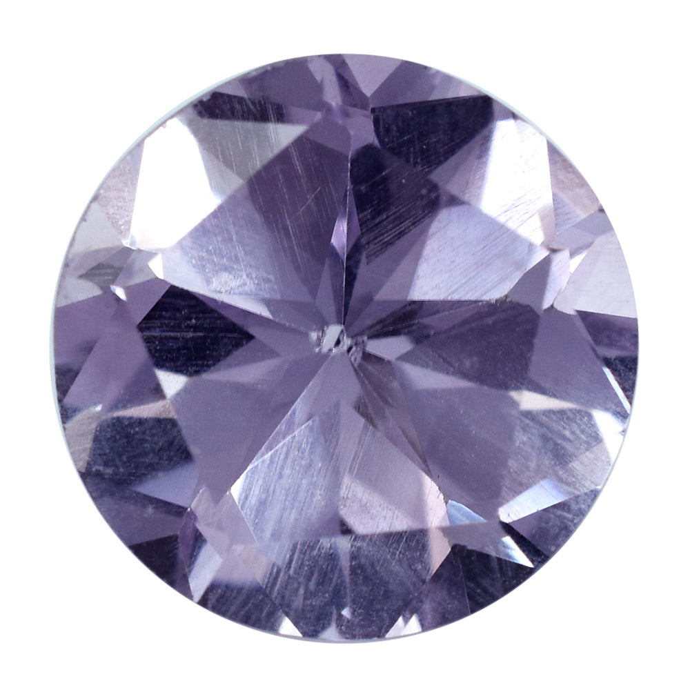 PINK AMETHYST PENTAGON CUT TABLE WITH STAR CUT BACK ROUND (AA\CLEAN) 15.00X15.00 MM 11.45 Cts.