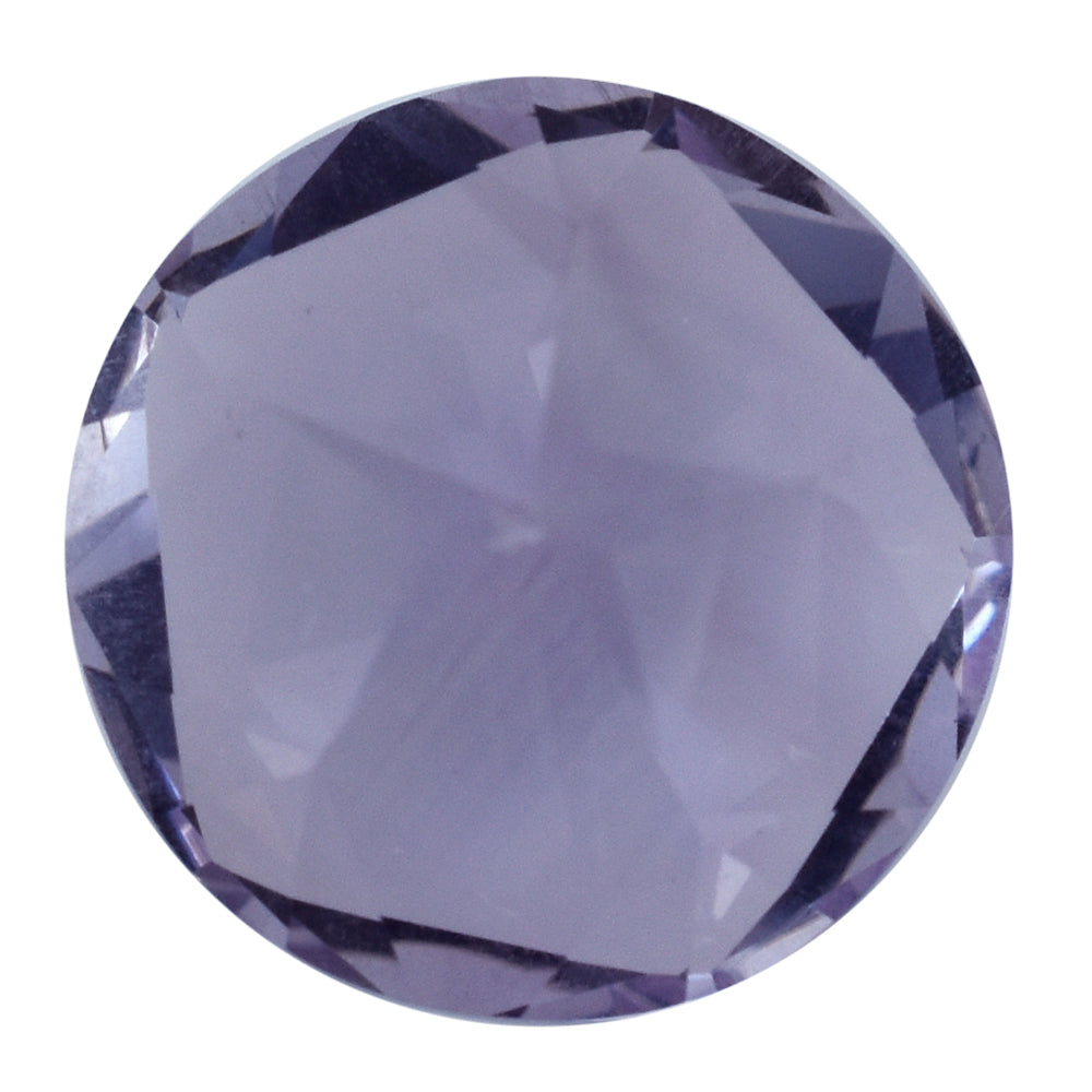 PINK AMETHYST PENTAGON CUT TABLE WITH STAR CUT BACK ROUND (AA\CLEAN) 15.00X15.00 MM 11.45 Cts.