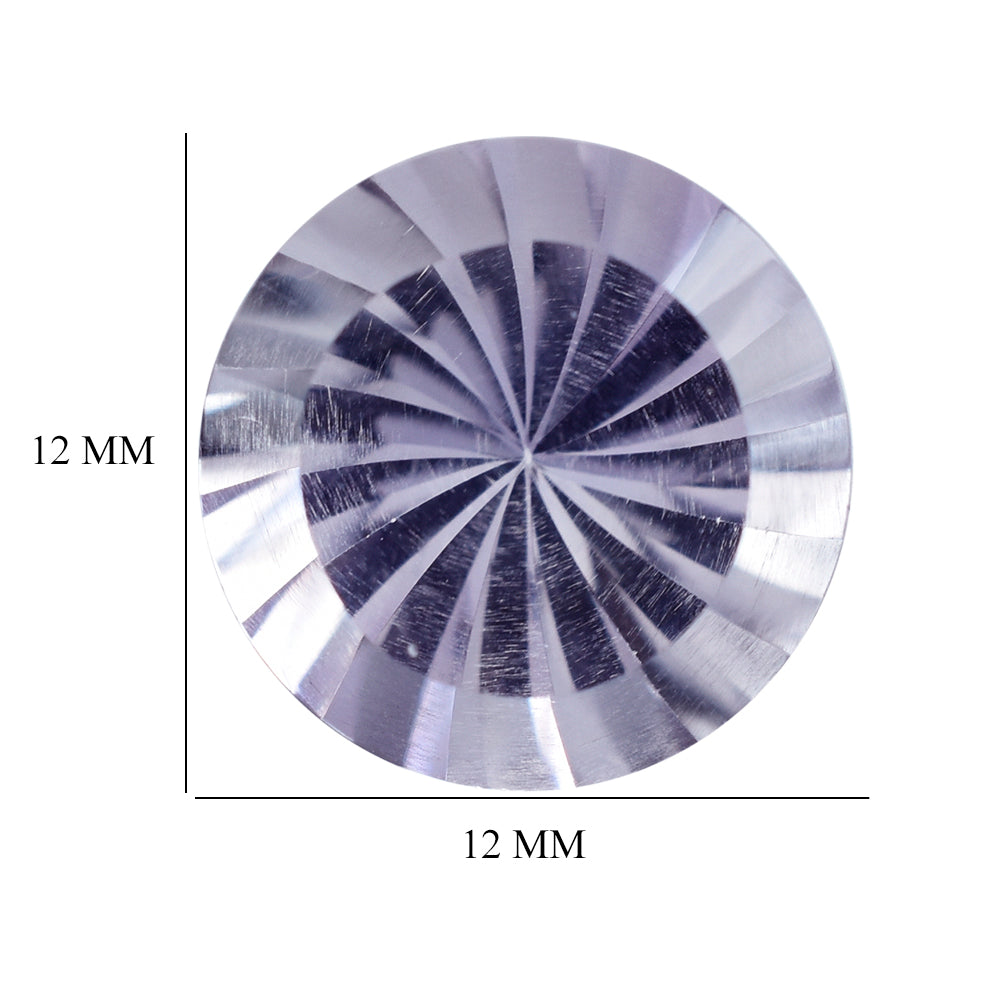 PINK AMETHYST CHACKRA CUT ROUND (AA\CLEAN) 12.00X12.00 MM 4.87 Cts.