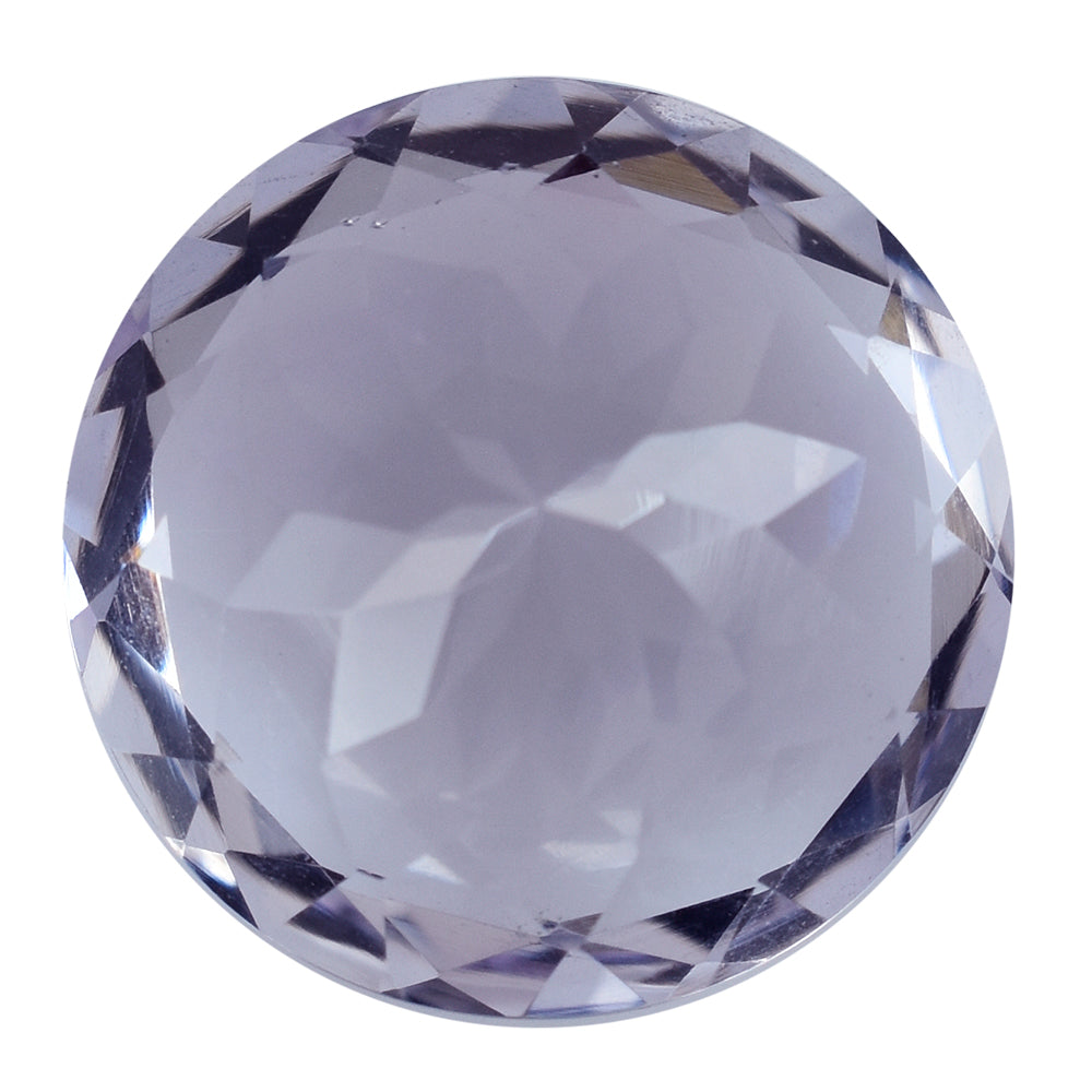 AMETHYST PINK ROUND BRILLIANT CUT (AA/CLEAN) 16.00X16.00 MM 12.60 Cts