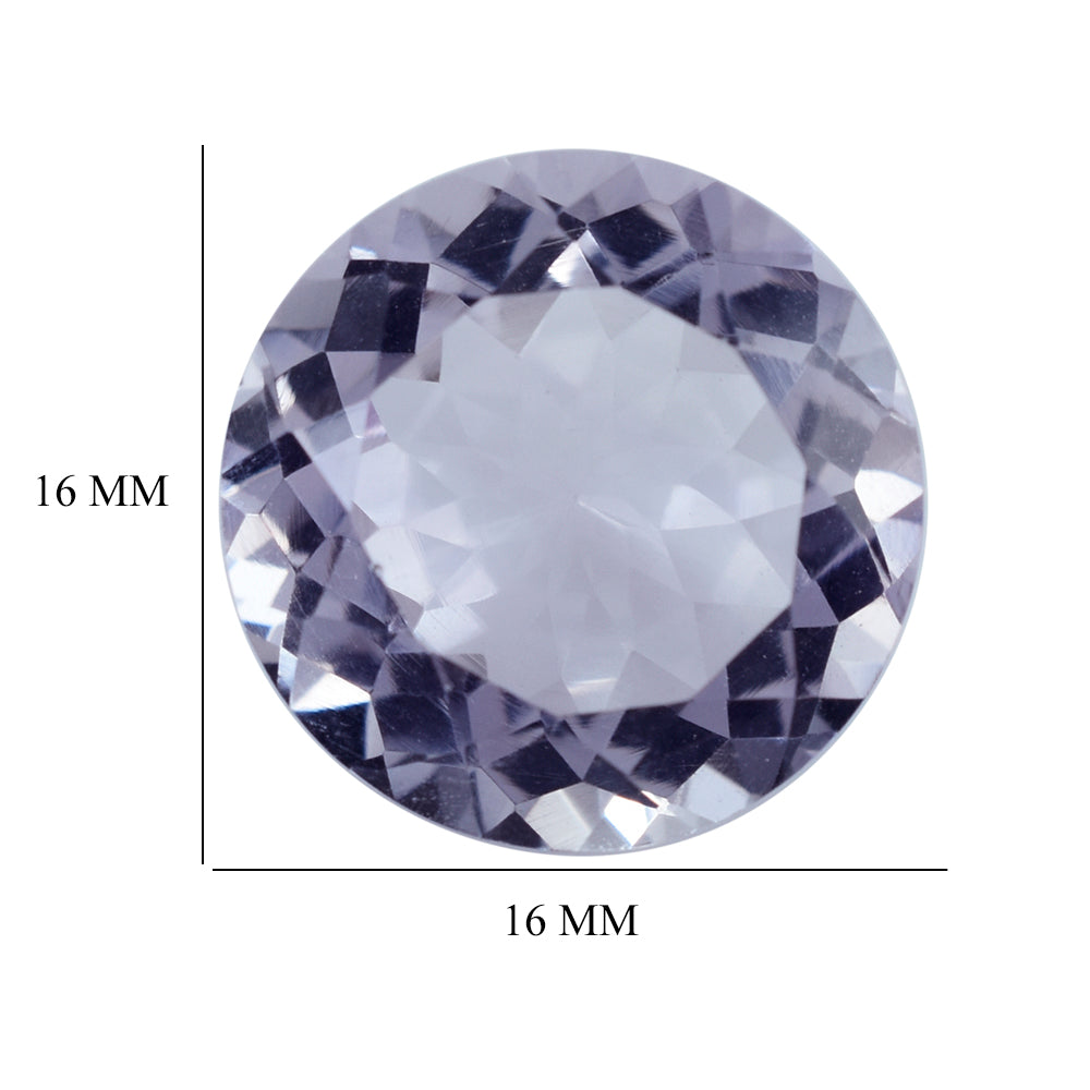 AMETHYST PINK ROUND BRILLIANT CUT (AA/CLEAN) 16.00X16.00 MM 12.60 Cts